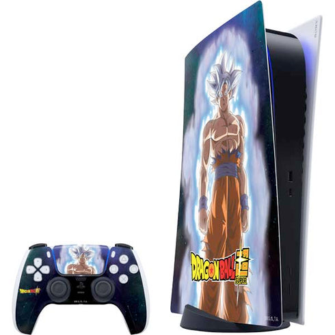 Dragon Ball Super Goku Ultra Instinct PS5 Digital Edition Bundle Skin